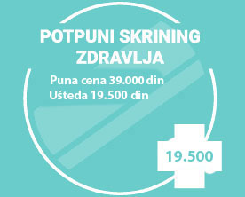 Potpuni skrining zdravlja akcija
