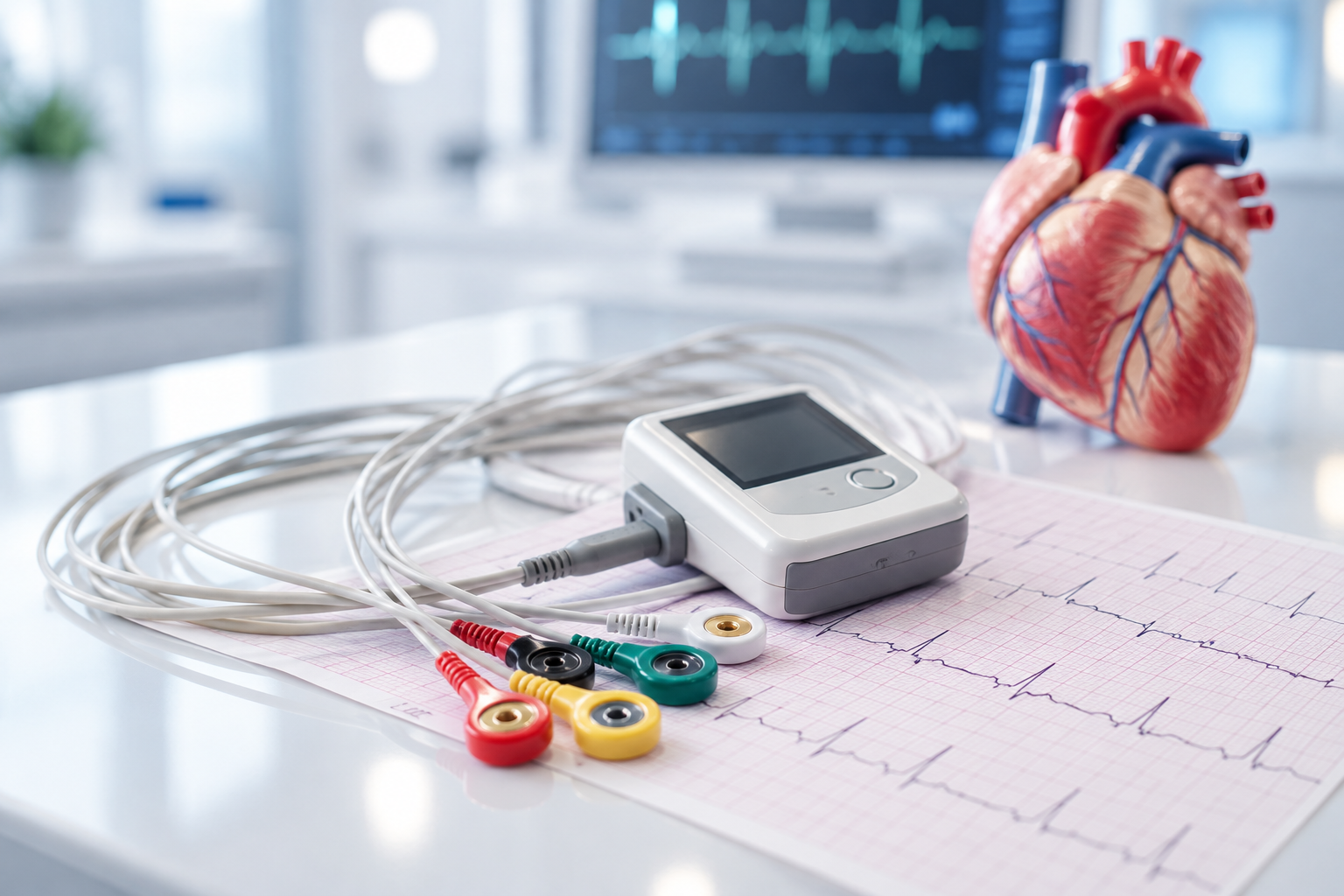 Holter EKG i anatomski model srca